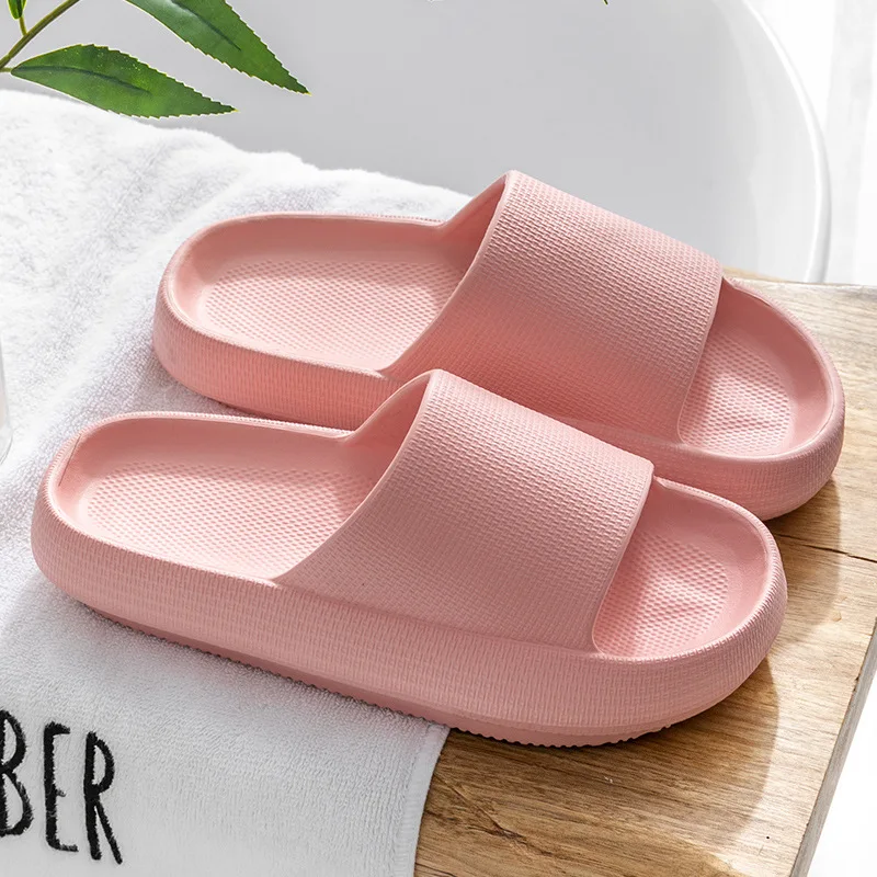 

C-60 thick-soled slippers that increase the feeling of stepping on shit, summer home, bathroom, bathing, household, female