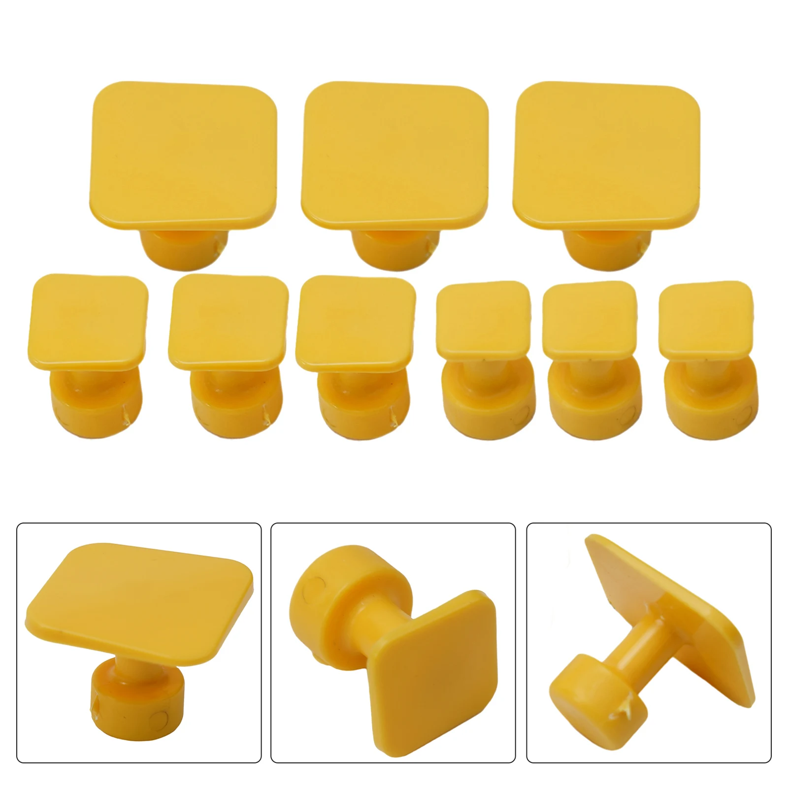 

New Repairing Car Body Glue Tabs Dent Removal Tools Yellow Dent Repair Kits Pulling Tabs Repair The Dent For Sheet Metal