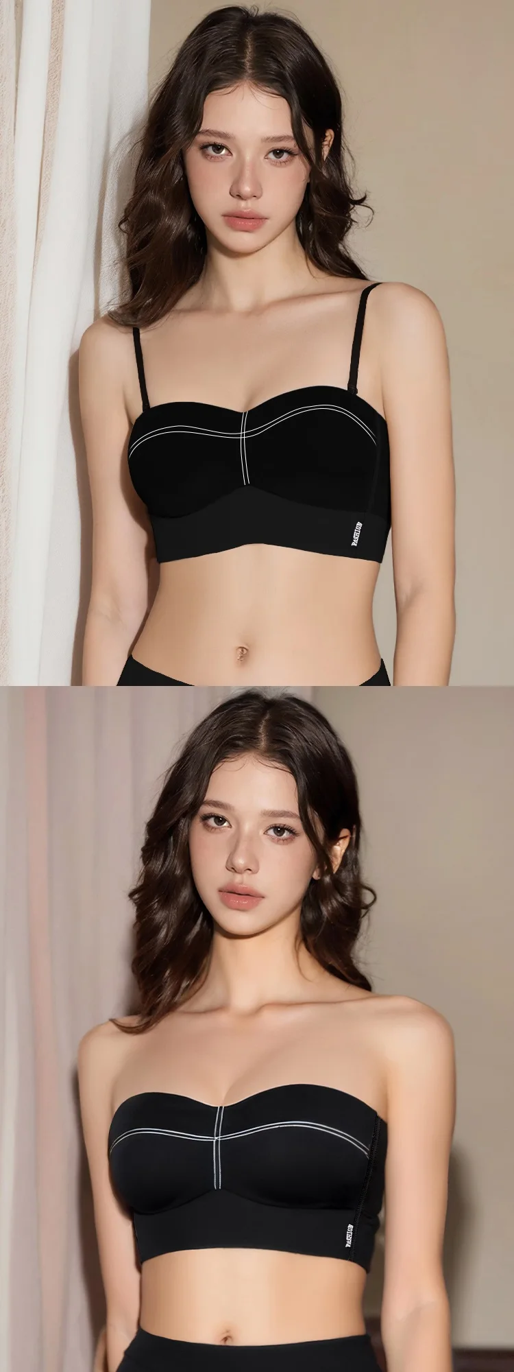 Women's Removable Strap Seamless Bra Ladies Fashion Push Up Bra Comfortable Breathable Bralette Outgoing Beauty Back Women Bra Women's Removable Strap Seamless Bra Ladies Fashion Push Up Bra Comfortable Breathable Bralette Outgoing Beauty Back Women Bra