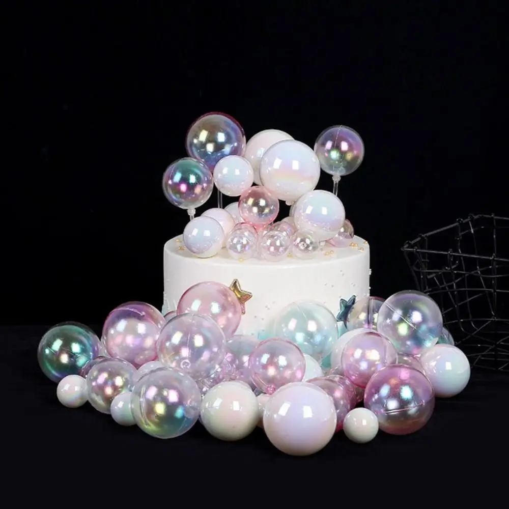 6pc Shiny Cake Decor Ball Colorful Cake Toppers Balls Cupcake Dessert Cake Ornaments Ball for Wedding Birthday Party Baking Tool
6pc Shiny Cake Decor Ball Colorful Cake Toppers Balls Cupcake Dessert Cake Ornaments Ball for Wedding Birthday Party Baking Tool