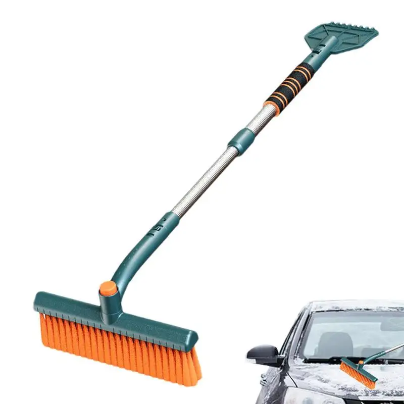 Portable Telescoping Ice Scraper with Snow Brush Extendable Snow Brush with Foam Grip for Truck SUV Vehicle Windows
Portable Telescoping Ice Scraper with Snow Brush Extendable Snow Brush with Foam Grip for Truck SUV Vehicle Windows