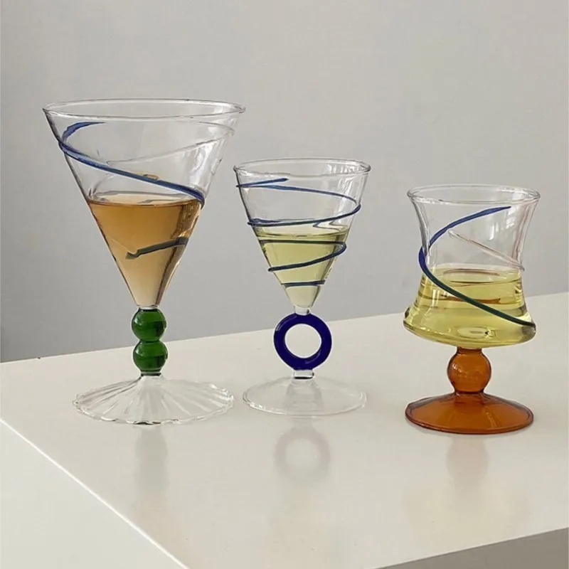 Personalized Handmade Glass Cup Transparent Creative Decorative Drinking Appliance Cocktail Glass
Personalized Handmade Glass Cup Transparent Creative Decorative Drinking Appliance Cocktail Glass
