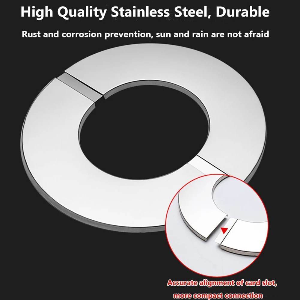 Stainless Steel Water Pipe Cover Cap Wall Flange Shower Faucet Decorative Bathroom Kitchen Faucet Sink Toilet Accessories
Stainless Steel Water Pipe Cover Cap Wall Flange Shower Faucet Decorative Bathroom Kitchen Faucet Sink Toilet Accessories