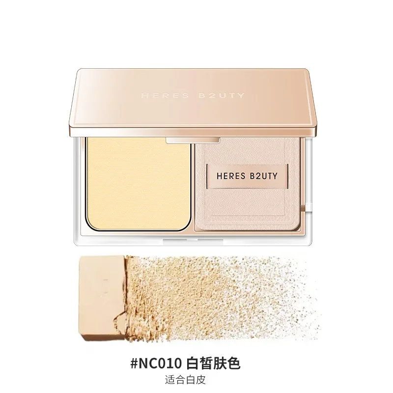 Korea Heres B2uty Matte Pressed Powder Oil-Control Concealer Moisturing Long-Lasting Invisible Pores Waterproof Makeup Cosmetics
Korea Heres B2uty Matte Pressed Powder Oil-Control Concealer Moisturing Long-Lasting Invisible Pores Waterproof Makeup Cosmetics
