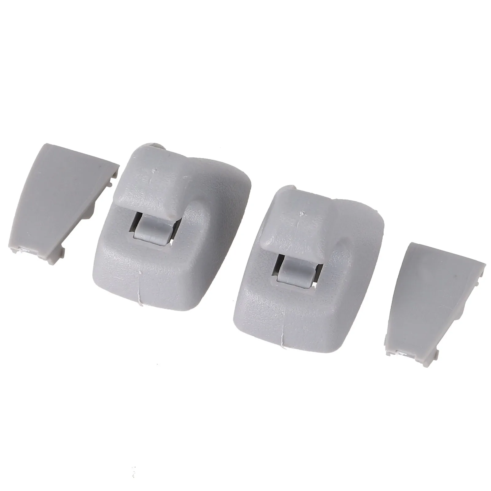 2Pcs Gray Sun Visor Support Clip Retainer Hook Visor Fixing Clip With The Trap Door Located At The Bottom Of Clip
2Pcs Gray Sun Visor Support Clip Retainer Hook Visor Fixing Clip With The Trap Door Located At The Bottom Of Clip