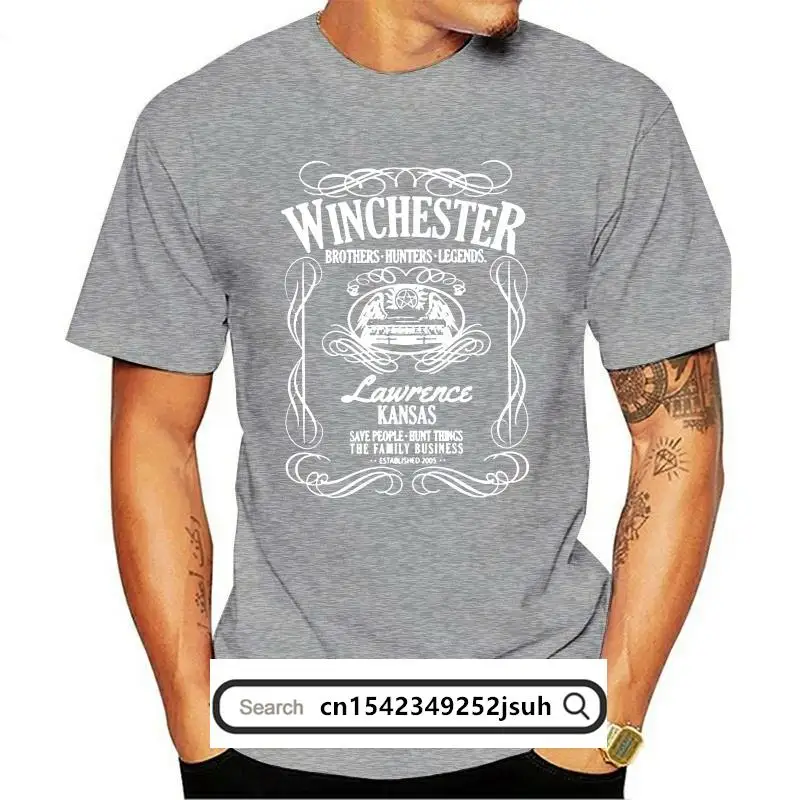 New Men's Winchester American Legends T Shirts Supernatural TV Series Bros Sam Cotton Clothing Novelty Tee Shirt Present T-Shirt
New Men's Winchester American Legends T Shirts Supernatural TV Series Bros Sam Cotton Clothing Novelty Tee Shirt Present T-Shirt