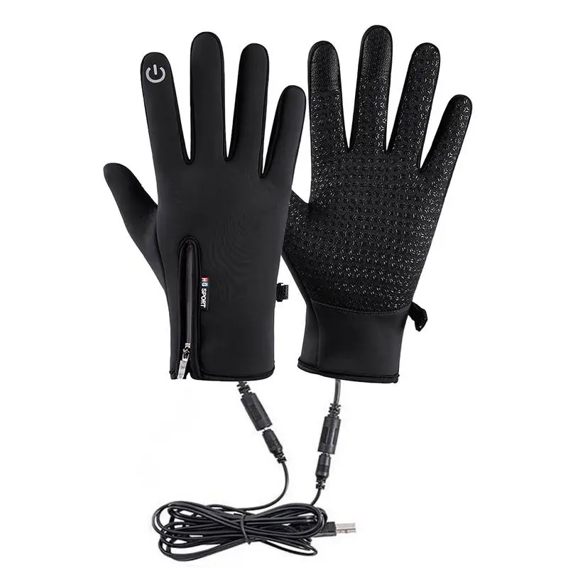 

Heating Cycling Gloves Waterproof Fishing Mittens Windproof Snow Mittens Ski Gloves Winter Must Have For Women Men For Ski