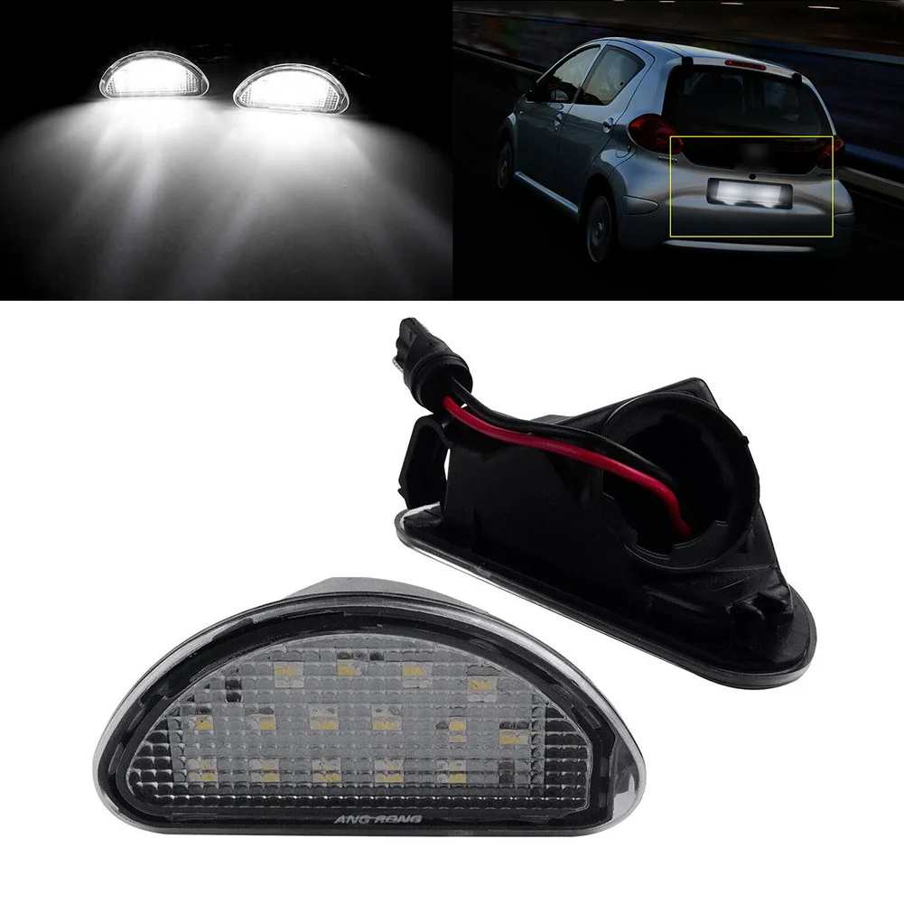 2pcs Canbus LED Licence Number Plate Light Lamp Xenon White Light 812700H010 For Toyota For Aygo 2005-2014 6000K Signal Lamp
2pcs Canbus LED Licence Number Plate Light Lamp Xenon White Light 812700H010 For Toyota For Aygo 2005-2014 6000K Signal Lamp