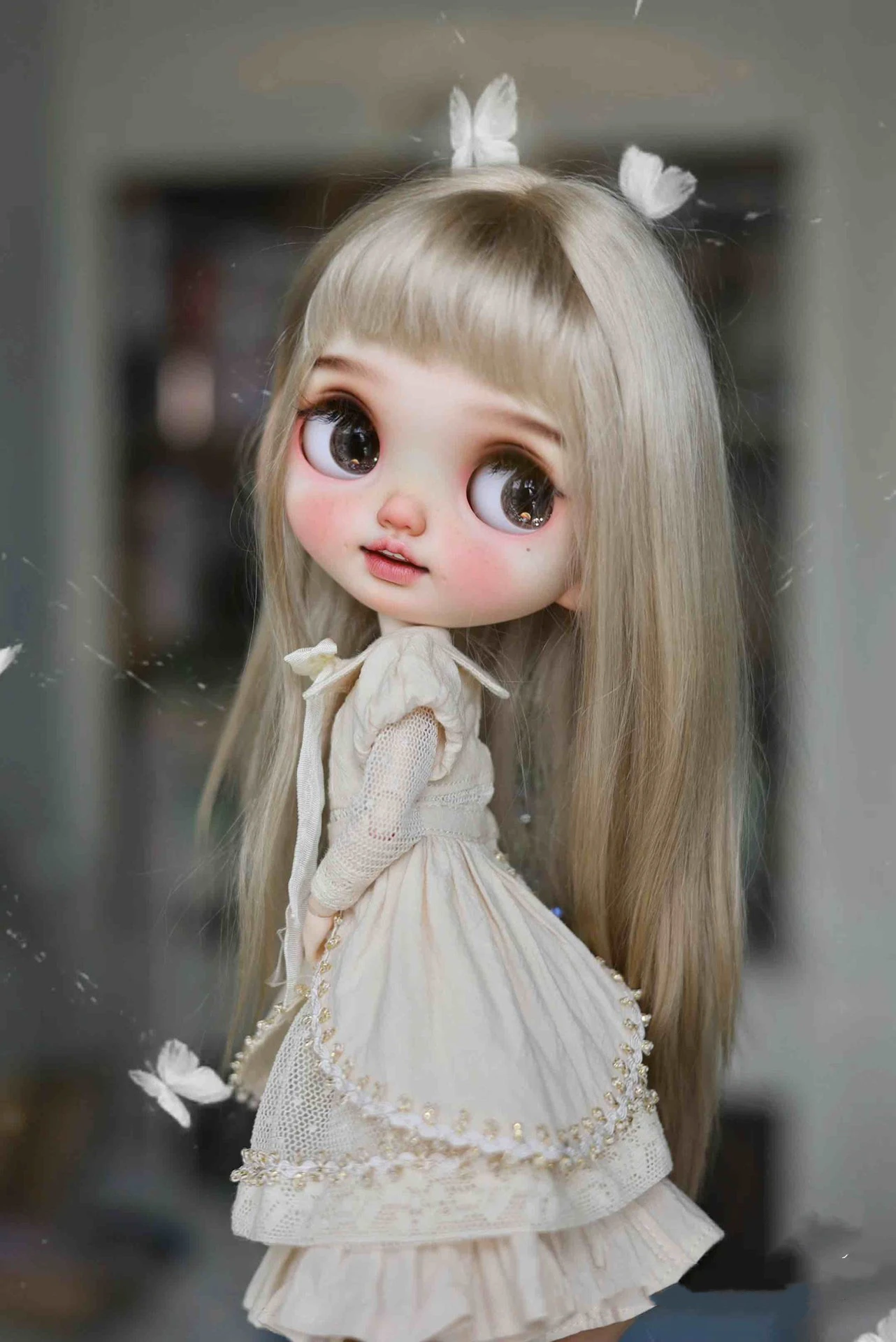 Dula Doll Clothes Dress White vintage dress Blythe ob24 ob22 Azone Licca ICY JerryB 1/6 Bjd Doll Accessories Free Shipping
Dula Doll Clothes Dress White vintage dress Blythe ob24 ob22 Azone Licca ICY JerryB 1/6 Bjd Doll Accessories Free Shipping