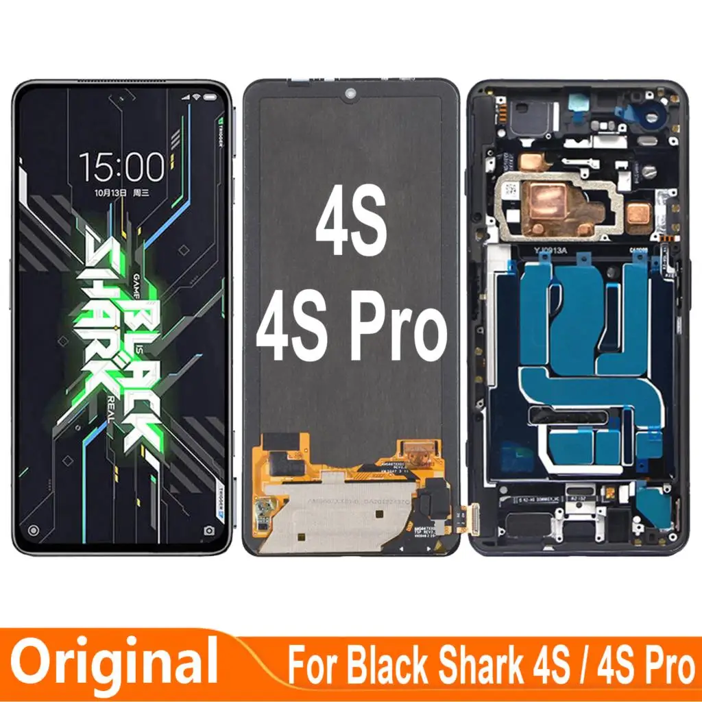 6.67" Original AMOLED For Xiaomi Black Shark 4S Pro 4SPro LCD Display Touch Screen Digitizer Assembly For BlackShark 4S Pro LCD
6.67" Original AMOLED For Xiaomi Black Shark 4S Pro 4SPro LCD Display Touch Screen Digitizer Assembly For BlackShark 4S Pro LCD