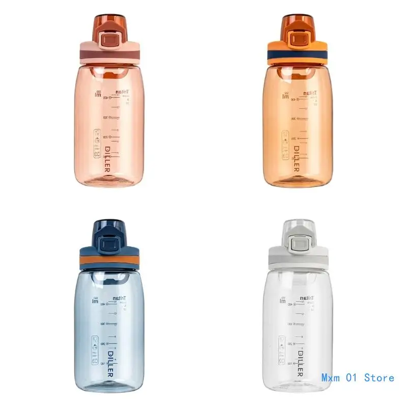 

550ml Portable Sport Water Bottle Leakproofs Drinking Bottle Plastic Drinkware Cup for Cycling School Outdoor Drop shipping