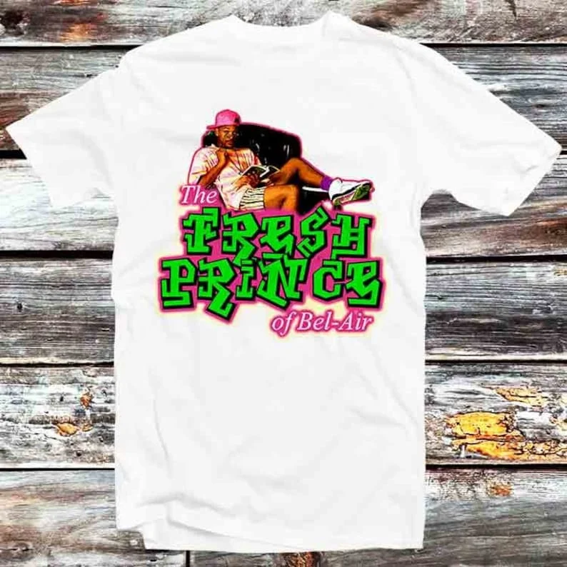 Fresh Prince of Bel Air T Shirt Vintage Retro Cool Gift Mens Womens Unisex Cartoon Anime Top Tee B435
Fresh Prince of Bel Air T Shirt Vintage Retro Cool Gift Mens Womens Unisex Cartoon Anime Top Tee B435