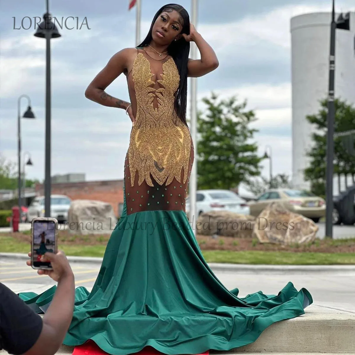 Fashion Green Long Prom Dresses 2024 Sexy Beading Rhinestones Gown For Black Girls Birthday Party Sleeveless vestidos de gala
Fashion Green Long Prom Dresses 2024 Sexy Beading Rhinestones Gown For Black Girls Birthday Party Sleeveless vestidos de gala