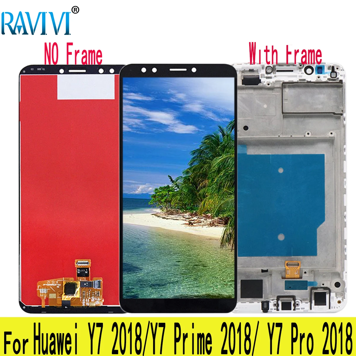 LCD For Huawei Y7 Prime 2018 LCD Display Touch Screen Digitizer Assembly Replacement with Frame For Y7 2018
LCD For Huawei Y7 Prime 2018 LCD Display Touch Screen Digitizer Assembly Replacement with Frame For Y7 2018