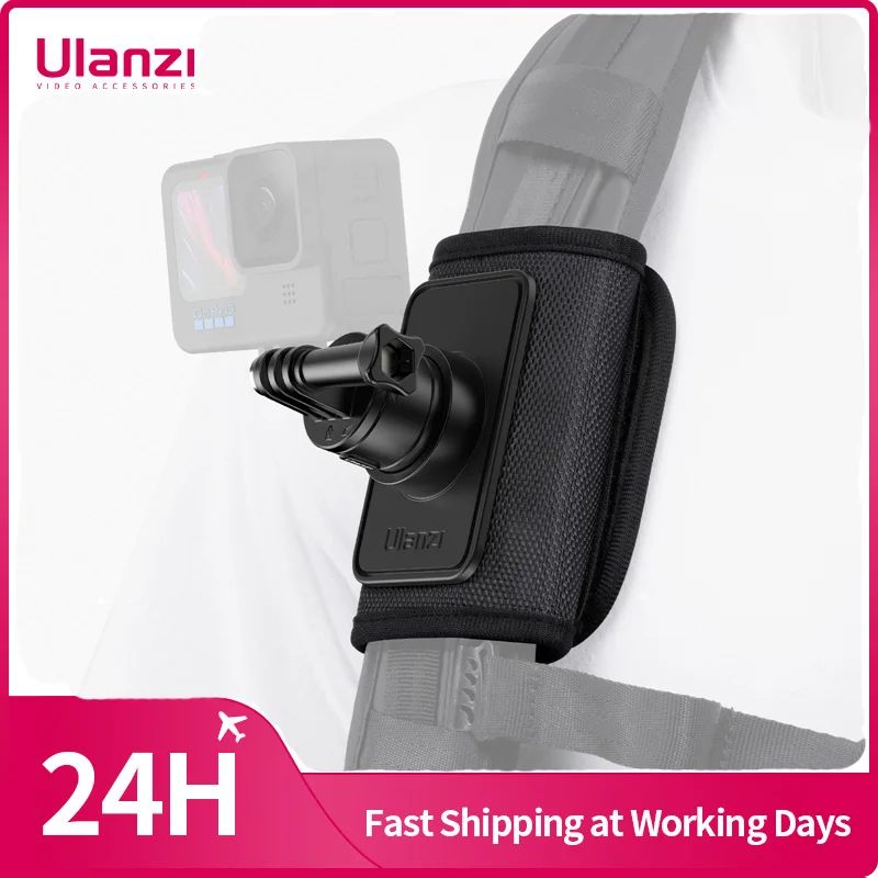 Ulanzi Go-Quick II Magnetic Backpack Clip Mount for Action Cameras Smartphones Quick Release Backpack Clip Mount with Phone Clip
Ulanzi Go-Quick II Magnetic Backpack Clip Mount for Action Cameras Smartphones Quick Release Backpack Clip Mount with Phone Clip