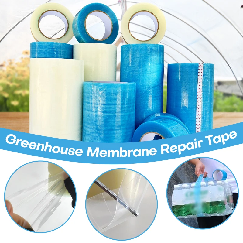 

Strong Weatherproof Film Repair Tape, Awning Shed Tape, Waterproof and Frost Proof, DIY Fix, Greenhouse Film, 10m, 20m, 50m