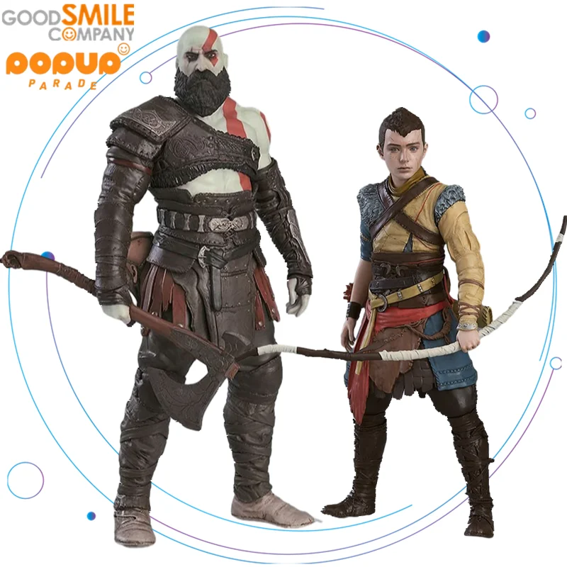 

Good Smile Company POP UP PARADE Kratos Atreus Mimir God of War Ragnarok Original Collectible Anime Figure Model Toys