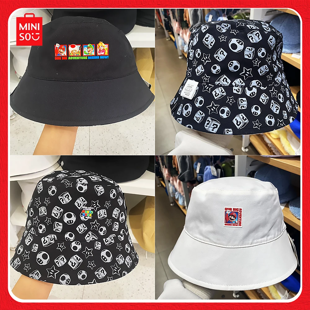 2024 New Miniso Super Mario Bros Double-Sided Cartoon Print Decoration Double-Sided Wear Fisherman Hat Out Sun Hat Birthday Gift
2024 New Miniso Super Mario Bros Double-Sided Cartoon Print Decoration Double-Sided Wear Fisherman Hat Out Sun Hat Birthday Gift