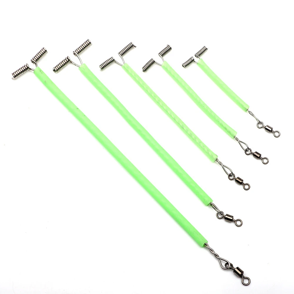 100pcs Fishing Swivel Luminous Tube Chain Hook T-Type Double Ear Balance Support With Eight-character Ring String Hook Hanging
100pcs Fishing Swivel Luminous Tube Chain Hook T-Type Double Ear Balance Support With Eight-character Ring String Hook Hanging
