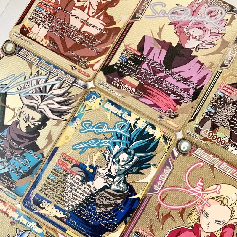 Self Made Dragon Ball Metal Card Anime Super Saiyan Series Tcg Signatur Card Goku Classic Toys Game Collection Gifts Cards
Self Made Dragon Ball Metal Card Anime Super Saiyan Series Tcg Signatur Card Goku Classic Toys Game Collection Gifts Cards