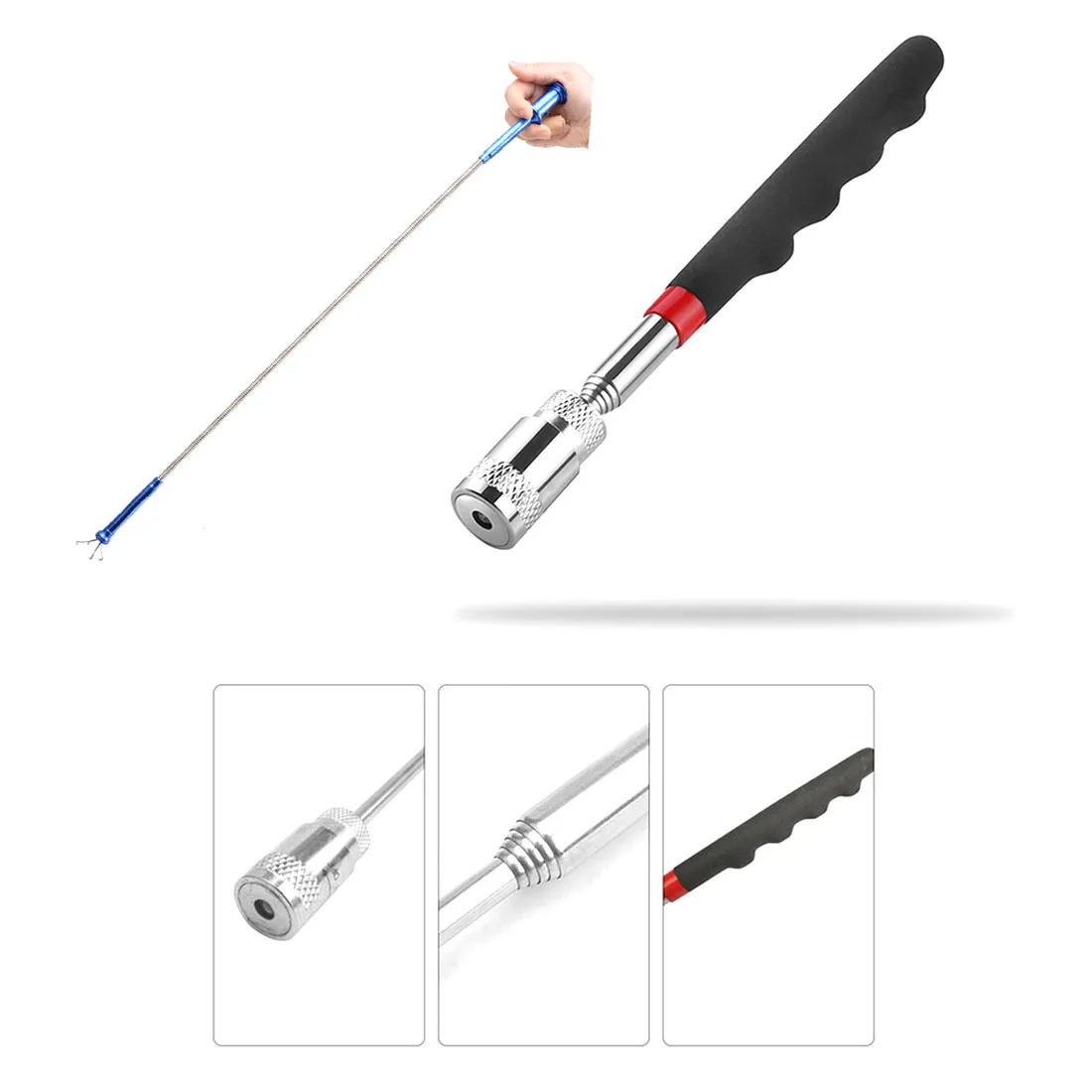 Telescopic Adjustable Magnetic Pick-Up Tools With LED Light Grip Long Pen For Kitchens Workshops Garages Hand Tools
Telescopic Adjustable Magnetic Pick-Up Tools With LED Light Grip Long Pen For Kitchens Workshops Garages Hand Tools