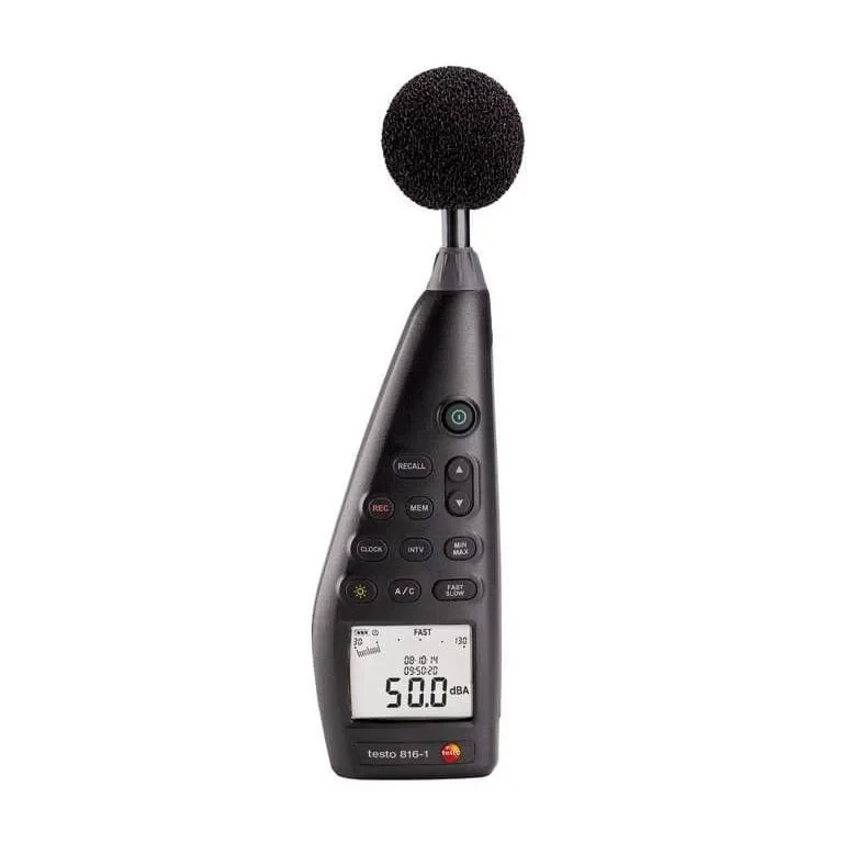

Портативный измеритель уровня звука Testo 816-1, прибор для измерения уровня шума
