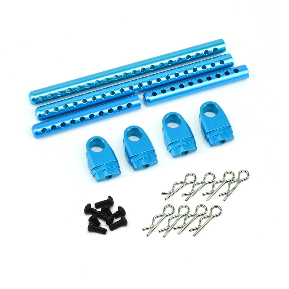 HWRC TT-02 Metal Front Rear Body Holder Kit for RC Tamiya TT02 TT-02 Upgrade Parts
HWRC TT-02 Metal Front Rear Body Holder Kit for RC Tamiya TT02 TT-02 Upgrade Parts