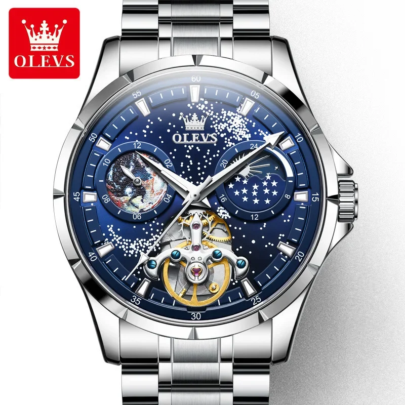 

Swiss genuine Anima men's watch 2023 automatic mechanical tourbillon fashion waterproof men's watch