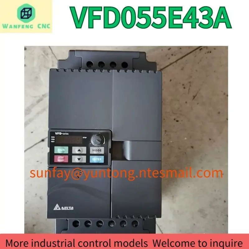 second-hand Frequency converter VFD055E43A, 5.5kw test OK Fast Shipping
second-hand Frequency converter VFD055E43A, 5.5kw test OK Fast Shipping