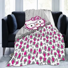 A Cute Hellos Kitties Throw Blanket Fuzzy Warm Throws for Winter Bedding 3D Printing Soft Micro Fleece Blanket
A Cute Hellos Kitties Throw Blanket Fuzzy Warm Throws for Winter Bedding 3D Printing Soft Micro Fleece Blanket