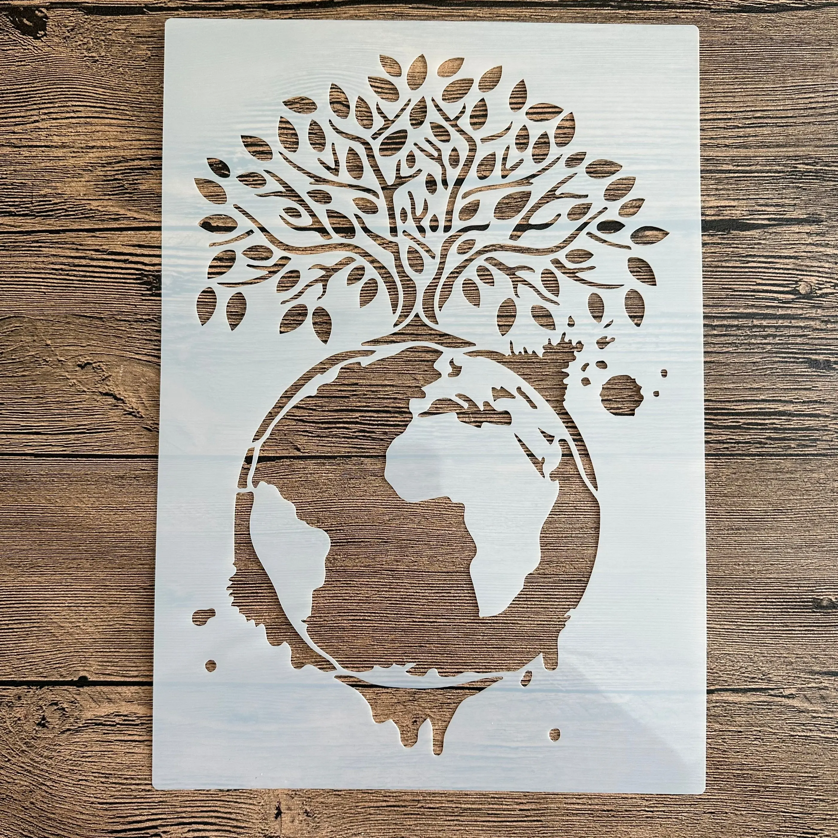 A4 29 *21cm Earth Life Tree DIY Stencils Wall Painting Scrapbook Coloring Embossing Album Decorative Paper Card Template,wall
A4 29 *21cm Earth Life Tree DIY Stencils Wall Painting Scrapbook Coloring Embossing Album Decorative Paper Card Template,wall