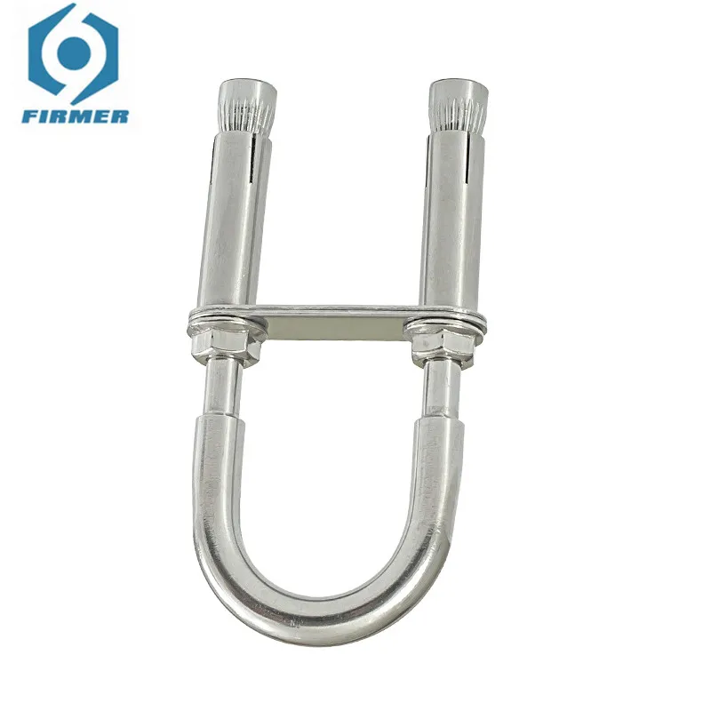 

304 Stainless Steel U-screw 10 Pieces Universal Ring Hook Multi-Function Yoga Swing Installation Expansion Bolt