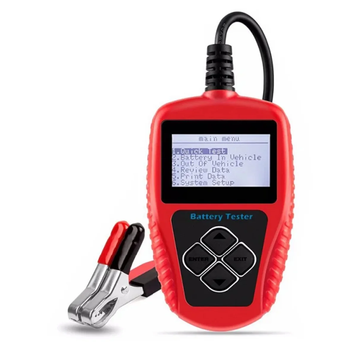 BA101 Car Battery Tester 12V 100-2000CCA Battery System Detect Auto Load Battery Analyzer PK KW208 Nordic Version
BA101 Car Battery Tester 12V 100-2000CCA Battery System Detect Auto Load Battery Analyzer PK KW208 Nordic Version