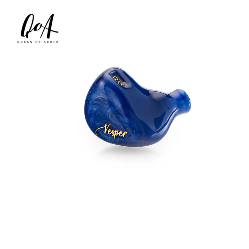 QOA Vesper 2 HIFI Wired Earplug 1DD+1BA Hybrid IEMS DJ Bass Music Earphone With Swappable 0.78 2Pin Audio Cable Resin Earbud
QOA Vesper 2 HIFI Wired Earplug 1DD+1BA Hybrid IEMS DJ Bass Music Earphone With Swappable 0.78 2Pin Audio Cable Resin Earbud