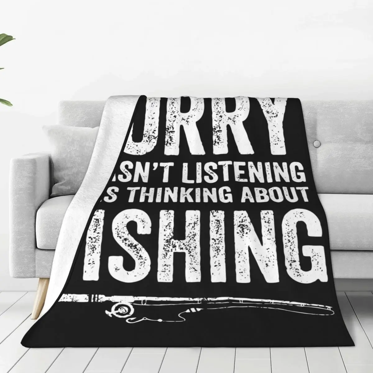 Thinking About Fishing Fisherman Blankets Fisher Quote Fuzzy Novelty Warm Throw Blankets for Home Autumn/Winter
Thinking About Fishing Fisherman Blankets Fisher Quote Fuzzy Novelty Warm Throw Blankets for Home Autumn/Winter