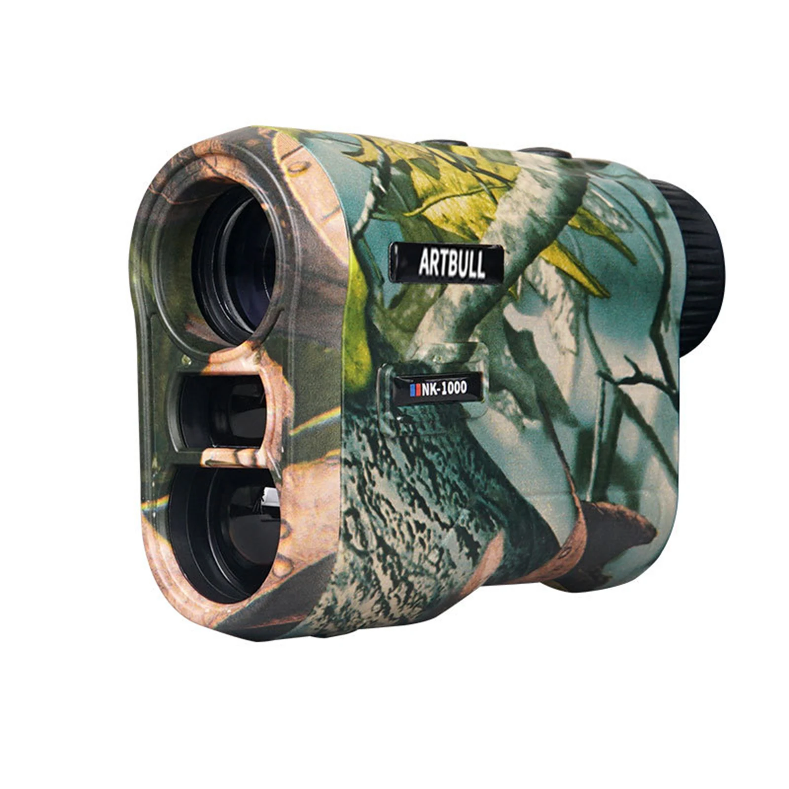 

Golf Laser Rangefinder Telescope With Flag-Lock Slope Hunting Rangefinder 6.5X Golfing Range Finder Camo Distance Measuring