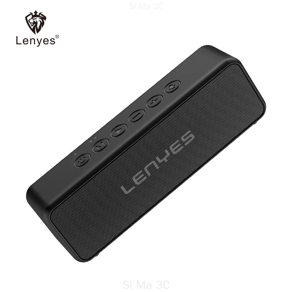 

Lenyes S806 Portable Outdoor IP67 Waterproof Bluetooth Speakers TWS Wireless Stereo Subwoofer Sports Audio Equipment AUX TF Card
