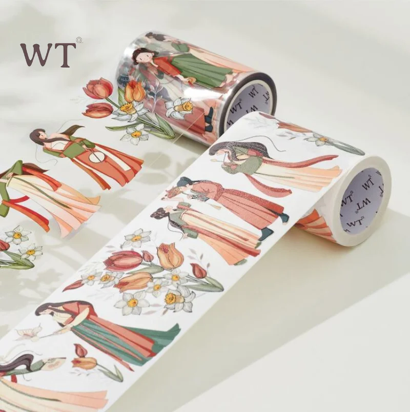 WT 7cmx5M Washi/PET Tapes Chinese Traditional Hanfu Vintage Scrapbooking Decorative Stickers Papeleria Aesthetic
WT 7cmx5M Washi/PET Tapes Chinese Traditional Hanfu Vintage Scrapbooking Decorative Stickers Papeleria Aesthetic