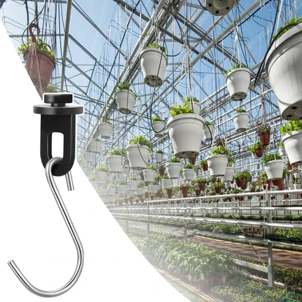 Plant Hanging Tools Greenhouse Clips Versatile Stainless Steel S Hooks Heavy Duty Plant Hangers for Indoor/outdoor Gardens
Plant Hanging Tools Greenhouse Clips Versatile Stainless Steel S Hooks Heavy Duty Plant Hangers for Indoor/outdoor Gardens
