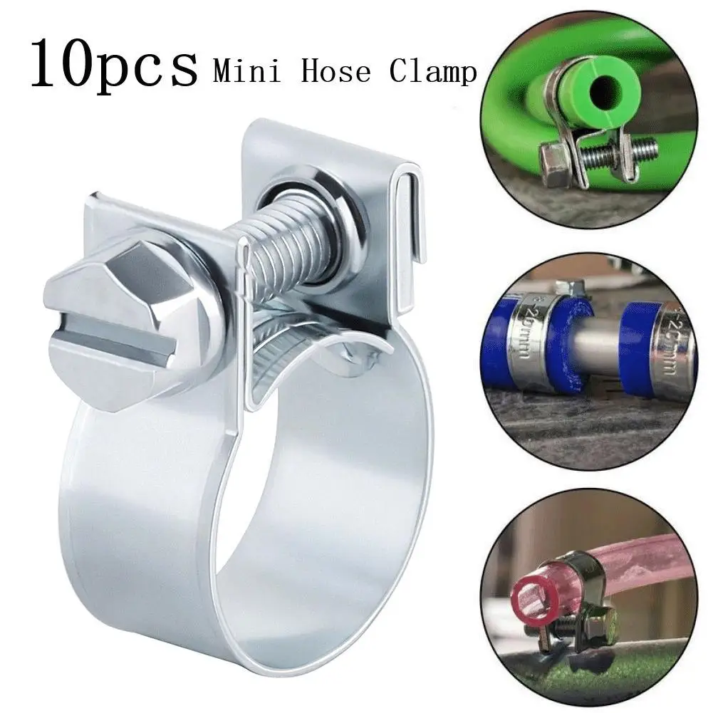 Durable New Practical Hose Clips Fuel Line 10× Accessories Agricultural Air Carbon Steel Clamps Diesel Fastener
Durable New Practical Hose Clips Fuel Line 10× Accessories Agricultural Air Carbon Steel Clamps Diesel Fastener