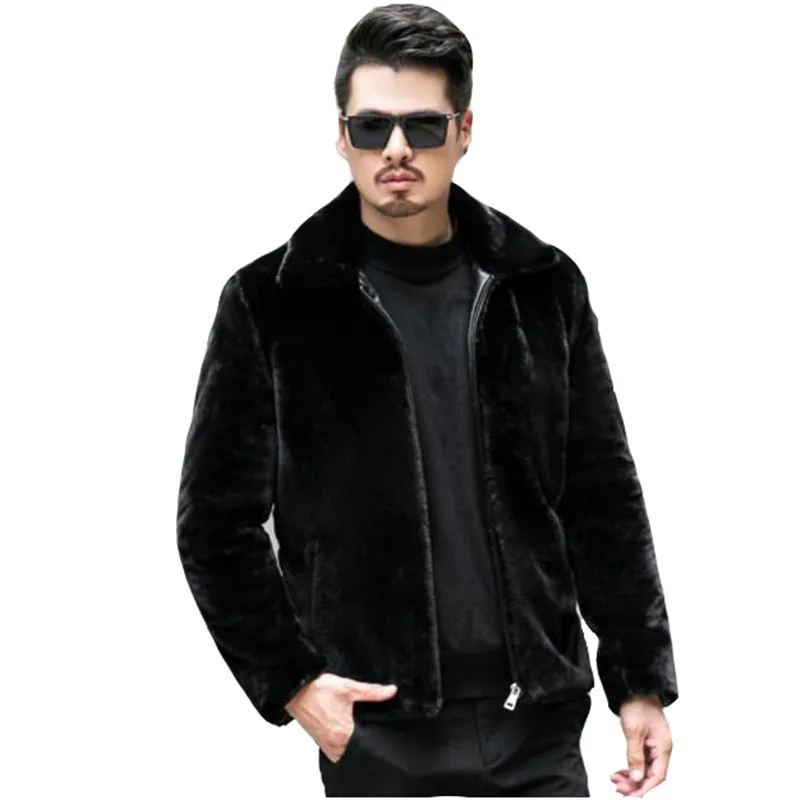 Men's New Autumn and Winter Artificial Mink Fur Jacket Men's Slim Fashion Formal Hooded Jacket Thick Warm Medium Coat Jacket
Men's New Autumn and Winter Artificial Mink Fur Jacket Men's Slim Fashion Formal Hooded Jacket Thick Warm Medium Coat Jacket