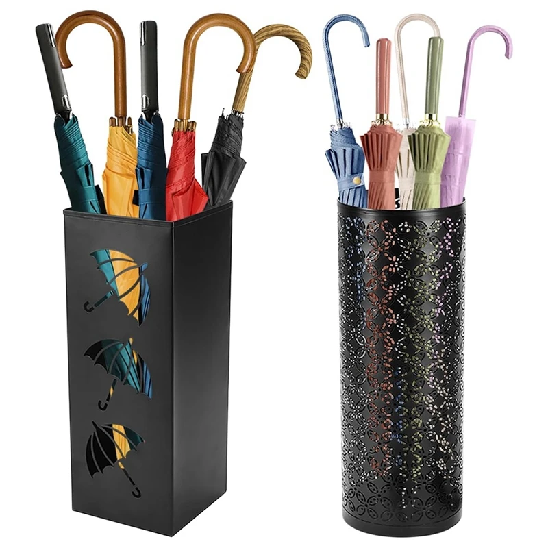 Metal Umbrella Barrel Household Simple Square Round Umbrella Rack Lobby Moisture-Proof Umbrella Storage Barrel
Metal Umbrella Barrel Household Simple Square Round Umbrella Rack Lobby Moisture-Proof Umbrella Storage Barrel