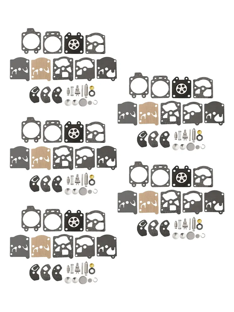 5set Carburetor Diaphragm Repair Kit Carburetor Rebuild Seal For K10-WAT Wa / D10-WAT Chainsaw Garden Tool Replacement Parts
5set Carburetor Diaphragm Repair Kit Carburetor Rebuild Seal For K10-WAT Wa / D10-WAT Chainsaw Garden Tool Replacement Parts