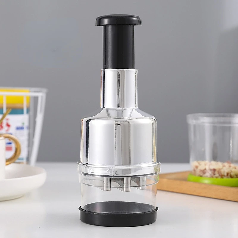 Multifunction Manual Onion Chopper Stainless Steel Garlic Crusher Pressing Food Cutter Safety Durable Chopper Slicer Dicer Tools
Multifunction Manual Onion Chopper Stainless Steel Garlic Crusher Pressing Food Cutter Safety Durable Chopper Slicer Dicer Tools