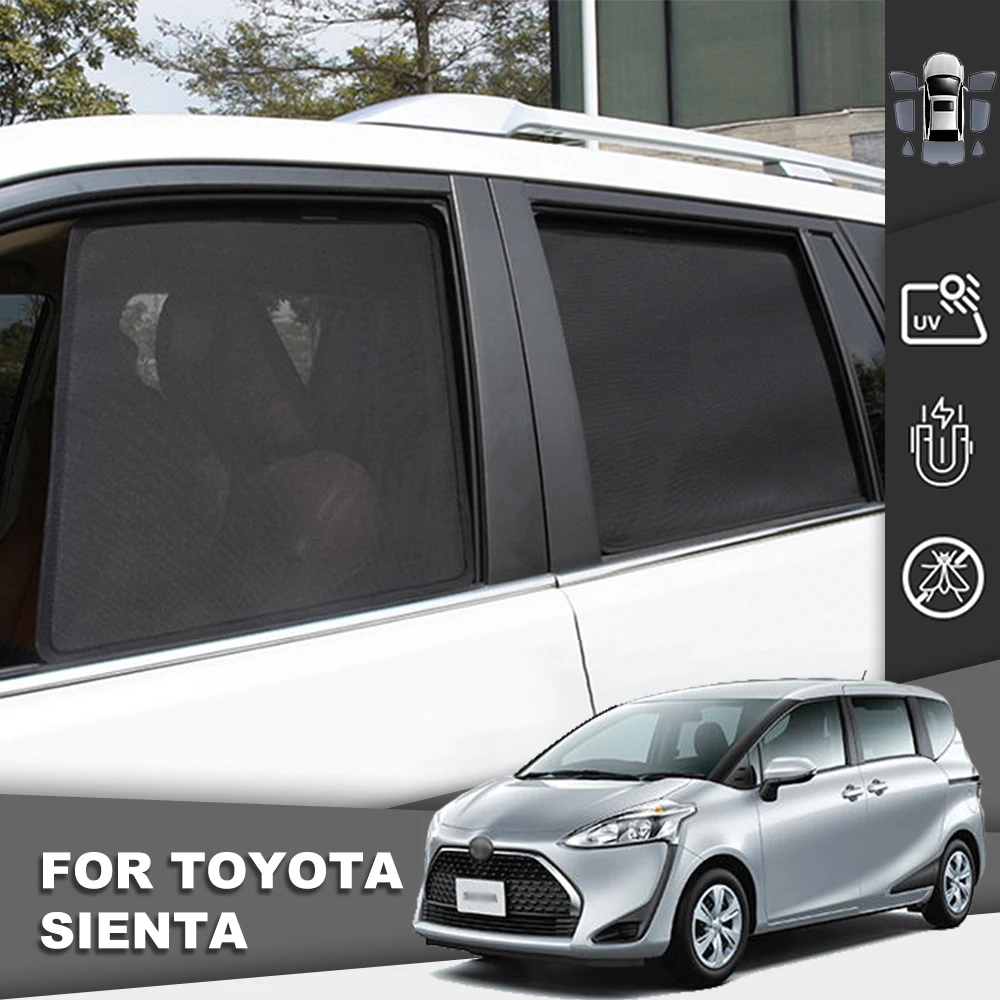 Магнитный автомобильный солнцезащитный козырек для Toyota SIENTA XP80 2003-2015, переднее ветровое стекло, рамка, занавеска, заднее боковое стекло, фотозащита
Магнитный автомобильный солнцезащитный козырек для Toyota SIENTA XP80 2003-2015, переднее ветровое стекло, рамка, занавеска, заднее боковое стекло, фотозащита