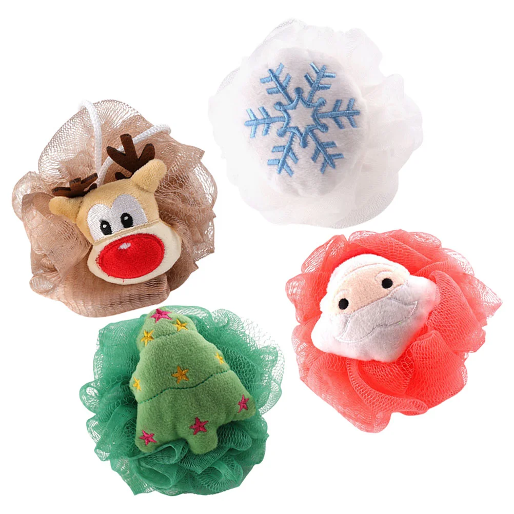 Christmas Bath Loofah Santa Claus Xmas Tree Reindeer Mesh Pouf Ball Shower Sponge Body Scrubber Exfoliator Skin Exfoliating
Christmas Bath Loofah Santa Claus Xmas Tree Reindeer Mesh Pouf Ball Shower Sponge Body Scrubber Exfoliator Skin Exfoliating