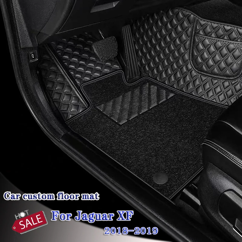 Автомобильные напольные коврики для Jaguar XF 2019 2018, коврики, автомобильные аксессуары, интерьерные части, Чехлы, автомобильные педали, водонепроницаемые защитные ножки
Автомобильные напольные коврики для Jaguar XF 2019 2018, коврики, автомобильные аксессуары, интерьерные части, Чехлы, автомобильные педали, водонепроницаемые защитные ножки
