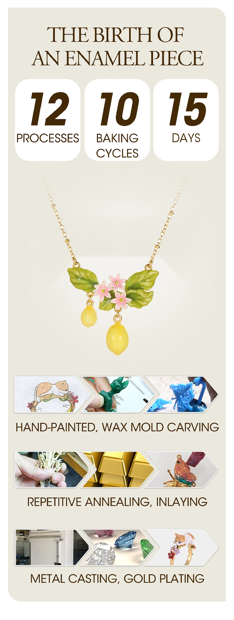 Juicy Grape Lemon Necklace Handmade Enamel Fruits Necklace Lemon Flower Necklace 18K Gold Plated Birthday Gift for Girl 7 Mallzona S29acf833a90b47c89daf5719e0753a7cn Juicy Grape Lemon Necklace Handmade Enamel Fruits Necklace Lemon Flower Necklace 18K Gold Plated Birthday Gift for Girl Mallzona