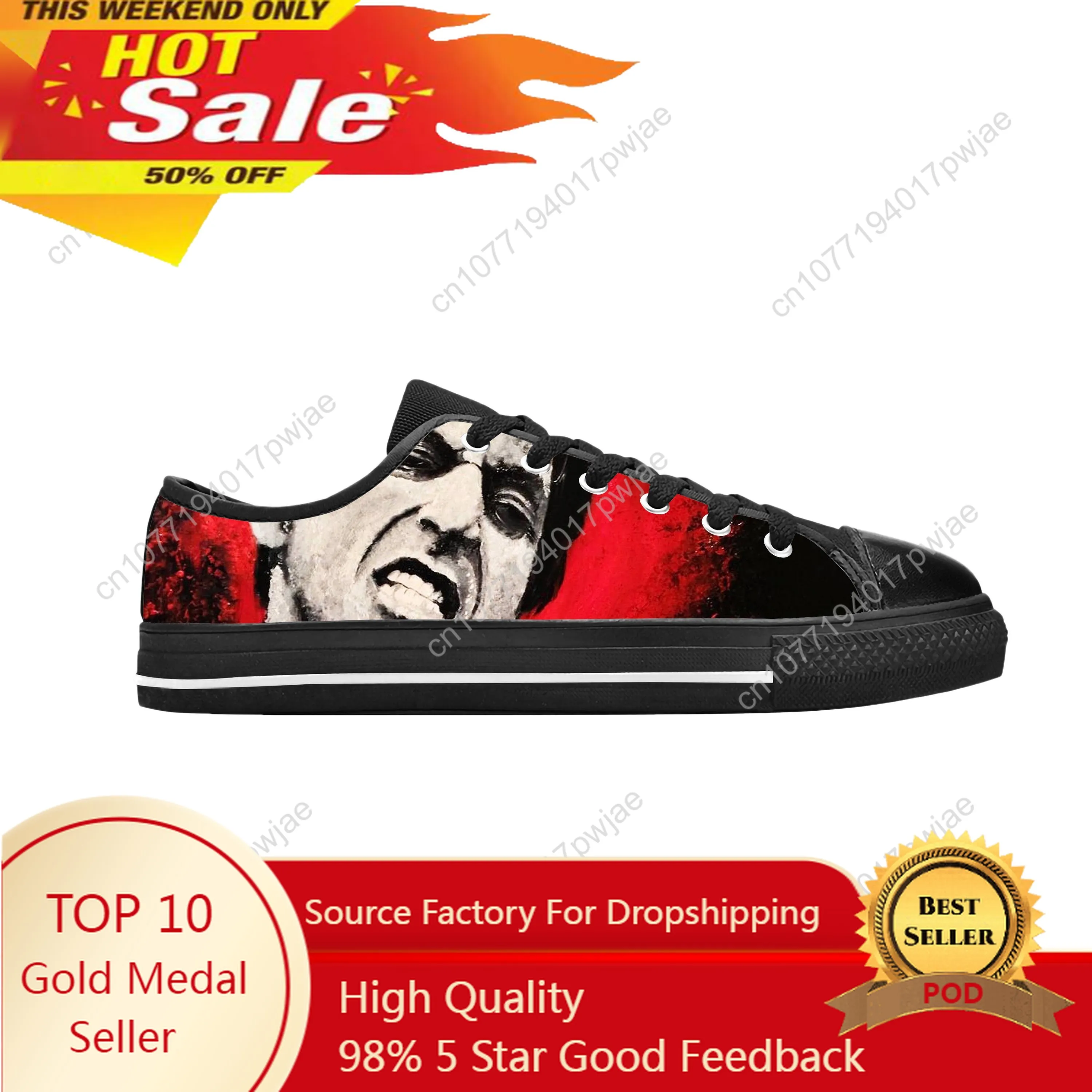 Movie Scarface Tony Montana Al Pacino Cool Fashion Casual Cloth Shoes Low Top Comfortable Breathable 3D Print Men Women Sneakers
Movie Scarface Tony Montana Al Pacino Cool Fashion Casual Cloth Shoes Low Top Comfortable Breathable 3D Print Men Women Sneakers