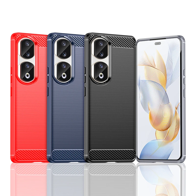 For Cover Honor 90 Pro Case For Honor 90 Lite 90 Pro 5G Shockproof Anti-knock Silicone Carbon Fiber Case For Honor 90 Pro Case
For Cover Honor 90 Pro Case For Honor 90 Lite 90 Pro 5G Shockproof Anti-knock Silicone Carbon Fiber Case For Honor 90 Pro Case